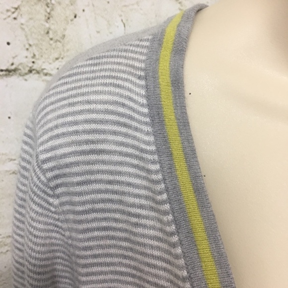 J Jill Wool Blend Striped Oversized Cardigan - Picture 2 of 6